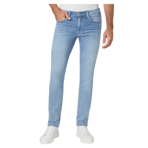 PAIGE Lennox Neilson Mens Light Wash Slim Fit Jeans Size 31